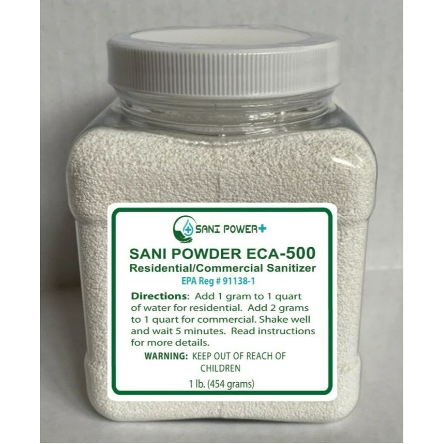Hypochlorous Acid Granules 1-Pound Commercial Disinfectant 56-112 Gallons