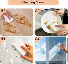 Magic Sponge Eraser 20 Pack Melamine Cleaner Kitchen Bathroom
