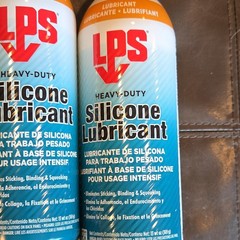 4 pk LPS Heavy-Duty Silicone Lubricant Aerosol 13 oz Rubber Plastic Valves Gears
