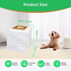 8 Pack Replacement VACBP6 HEPA Filter Bags 8 Vacuum