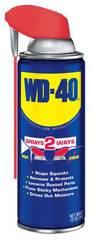 (2 Pack) WD-40 Classic 12oz Multi-Use Lubricant Spray with Smart Straw.