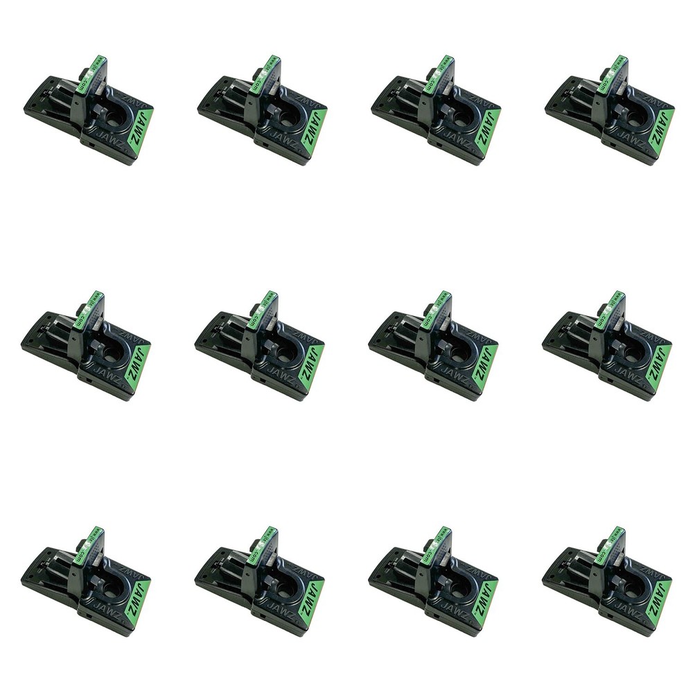 JT Eaton 409 Jawz Indoor Plastic Mouse Trap for Solid or 12-Pack, Black