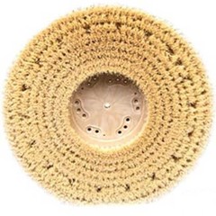 MALISH 18″ TAMPICO POLISHING BRUSH w/NP-9200 PLATE (fits most 20″ machines)