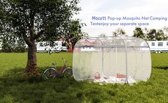 Pop-Up Mosquito Net Tent King Size, Portable Folding Mosquito Net with Bottom