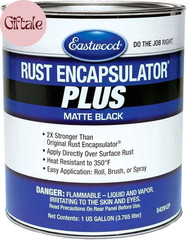Matte Black Rust Encapsulator plus | Long Lasting Durable Finish 1 Coat Maximum