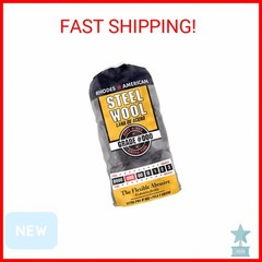 Homax – 33873210009 Steel Wool, Extra Fine Grade #000, 12 Pads