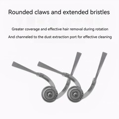 26Pcs Replacement Parts Accessories Kit Compatible with for Roborock Black