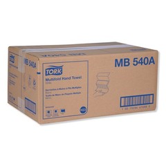 Tork MB540A Universal 9.13 x 9.5 1-Ply Multifold Hand Towel – WHT (16/CT) New