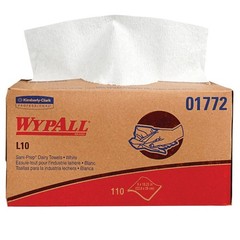 Wypall 01772 Wypall General Clean L10 Light Cleaning Towels (01772), Dairy