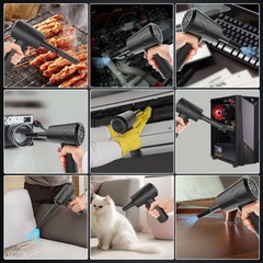 Portable Air Blower, Compressed Air Duster 3 Gear 51000RPM 6000mAh Rechargeab…