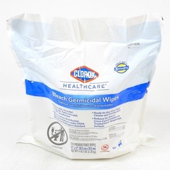 Clorox Healthcare Bleach Germicidal Wipes CLO30359 – 110ct (Pack of 2)