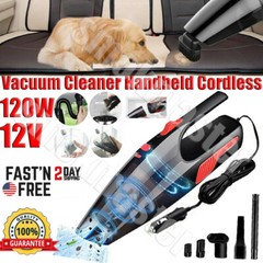 Mini Car Vacuum Cleaner Handheld Cordless Duster Wet&Dry Strong Suction Pet hair