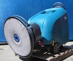 Tennant B7 Floor Burnisher Machine 27″ Burnishing Pad Wheel Sold AS IS Repair