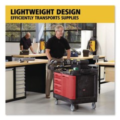 RCPN453388BLA TradeMaster 750 lbs. Cap. 26.25 x 49 x 38 1-Shelf Cart New