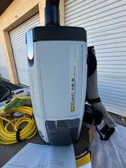 ProTeam ProVac FS6 Commercial Backpack Vacuum w/HEPA Filtration 6 qt w/Tools