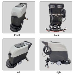 Automatic Floor Scrubber & Dryer (110V, 20″ Brush, 750W / 1.0HP Brush Motor)