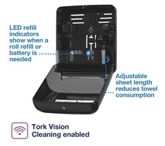 Tork Matic Automatic Hand Towel Roll Dispenser Black H1 5511284 -NEW/OPEN BOX