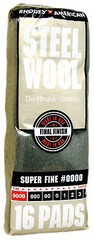 Rhodes American Steel Wool Grade 0000 – Super Fine