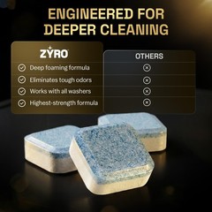 Washing Machine Cleaner Tablets | 24 Pack | Ultra Deep 1 Count (Pack of 24)
