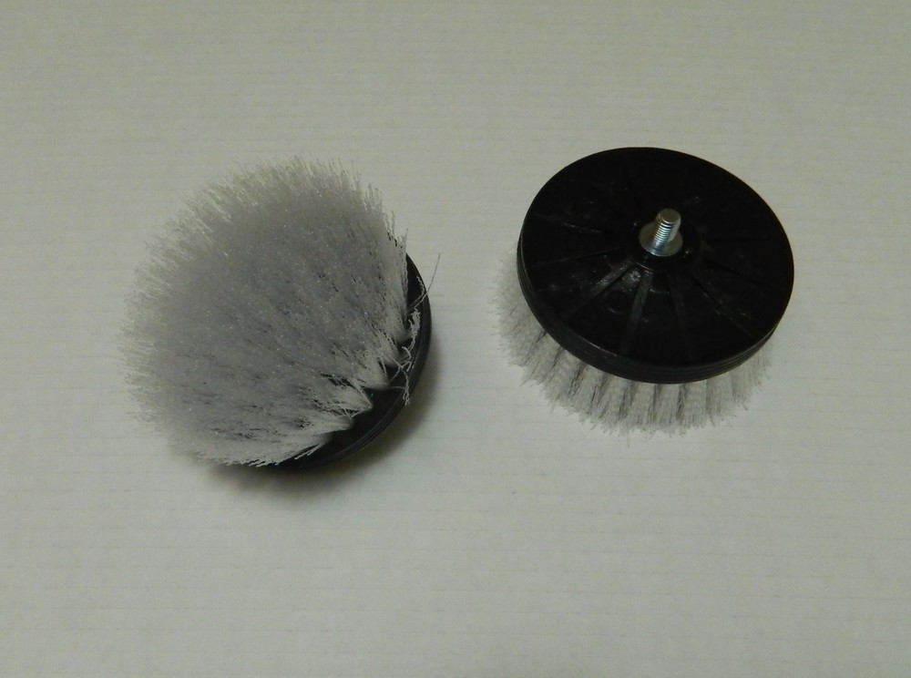 Cyclo Polisher Upholstry Brush Set Moderate Gray