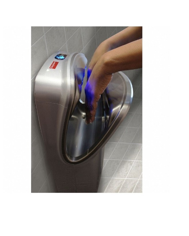 👍 Dayton LED AIR HAND DRYER 19UC76 BARLEY USED *SAME DAY SHIPPING*