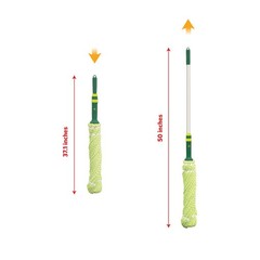 Pine-Sol Broom Mop Cleaning Set – All-In-One Floor Cleaning Kit Angled Broom