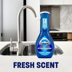 Dawn Powerwash Fresh Dish Spray, Liquid Dish Soap, Dish Soap Refill, Dish