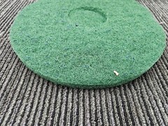 (QTY 5) Clean Freak 400312 Green Scrub Floor Maintenance Pad 12″ For 350 RPM