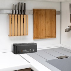 Electric Rat Trap 1800V Rechargeable One Way Door Indoor Outdoor Rodent Killer