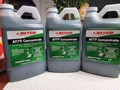AF79 Concentrate 3/2L Acid Free Cleaner, Disinfectant, Fungicidal, Virucidal 331