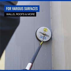 Powerhorse Wall Pressure Washer Surface Cleaner, 12.5in. Dia., 3000 PSI, 3.5 GPM