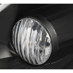 Headlight Left Right Clear Lens Black Housing for Honda CR-V 2007-2011 2pcs