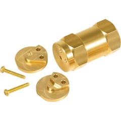 Boomless Spray Nozzle 1/2″ FPT 20 Orifice (90° & 180° Caps) 5.9 GPM @ 40 PSI