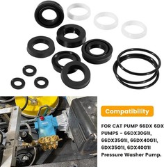 34262 Seal Rebuild Kit For Cat Pump 66DX 6DX Pressure Washer Pump Model 6DX35G1I