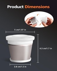 2 Pcs Vacuum Cleaner Filters, High-Efficiency Filtration Replacement Filter…