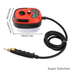 2500W Handheld Steam Cleaner High-Temperature With 3 Brush 1-Hour Continuous