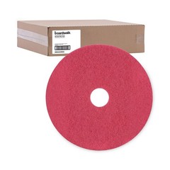 Boardwalk 4020RED 20″ Dia Buffing Floor Pads – Red (5/CT) New