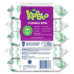 Kids Sensitive Flushable Cleansing Wet Wipes Potty Training Aid 240 Wipes