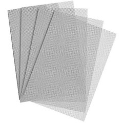 Wire Mesh Sheets Stainless Steel Woven Meshes 20x1x1 centimeter, Silver