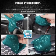Universal Car Cleaning Gel Putty, 2PCS Blue Detailing Tool for Automotive, Keybo