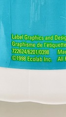 Ecolab GelPro-50 COMMERCIAL STRENGTH Bathroom Mildew Stain Remover 13535 VTG ‘98