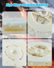 Guqvki Pad Retainer Fit For Tennant T5 5680 5700 7200 7100 8300 Floor Washer