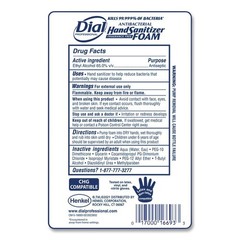 Dial Professional 16694EA 1 L Antibacterial Hand Sanitizer – Fragrance-Free New