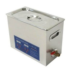 New 6L/1.5Gal Dental Jewelry Stainless Ultrasonic Cleaner heater timer 110/220v