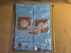 Tennant Company Parts #1967458, Nobles Bag Filter Paper Disposable 30 Total Bags