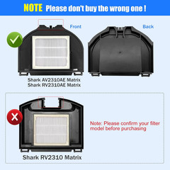 RV2310AE Replacement Parts for Shark AV2310AE/RV2320S/RV2300S/UR2350AE/UR2360S M