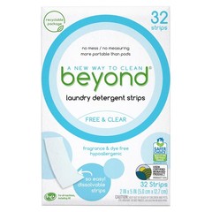 Beyond Laundry Detergent Strips [32 strips] – Free & 32 Count (Pack of 1)