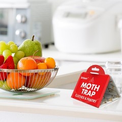 Pantry Moth Traps 10-Pack Safe and Effective for Food Clothing- Glue Red