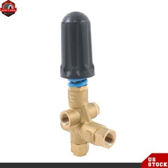 10.5 GPM 4500 PSI General Pump PULSAR4KHP Trapped Pressure Unloader Valve US