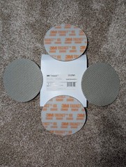 (Box of 4) 3M 27621 Trizact 5″ Diamond HX Discs • Gold • Coarse Floor Polishing